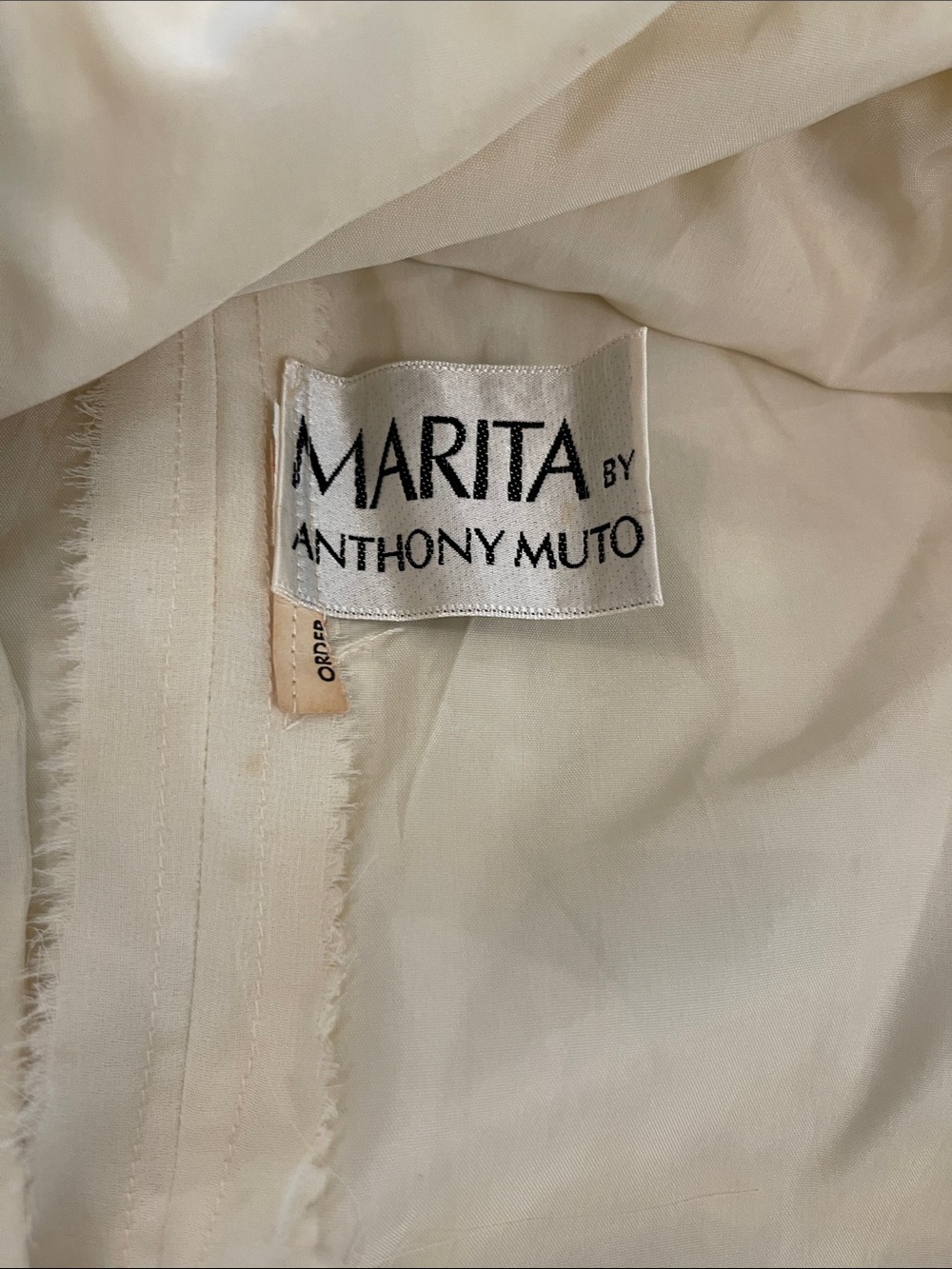 VINTAGE Marita by Anthony Muto Victorian style wedding/ prairie dress - Picture 2 of 7